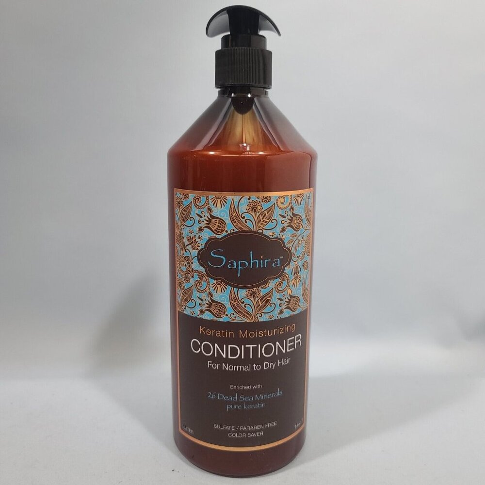 Saphira Mineral Moisturizing Conditioner Deep Hydrating Normal To Dry Hair 34oz